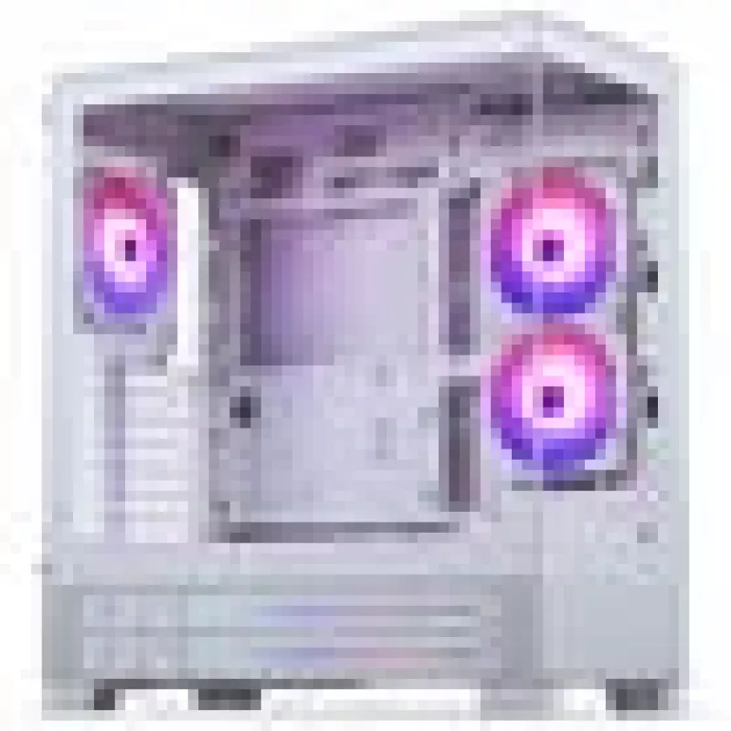 PHANTEKS XT View Matrix PC-Enclosure, Midi-Tower, E-ATX, Tempered Glass, Matrix LED - White (PH-XT523VM1_DWT01)