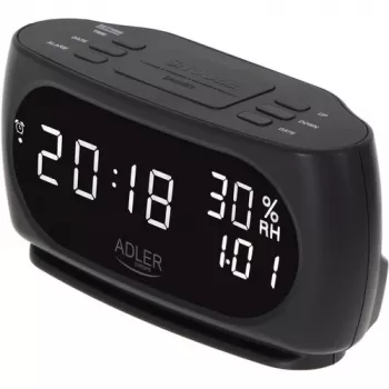 Adler AD 1186 alarm clock Digital alarm clock Black