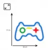Wired USB Gamepad MANTA SNL55MT with Neon Lights