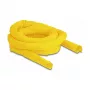 DeLOCK Woven Sleeve self-closing heat-resistant 2 m x 25 mm yellow
