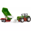 Front loader tipping trailer BRUDER BR-03452 for Tractor Roadmax — toy attachment, compatible with Roadmax tractors