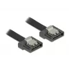 SATA Cable DeLOCK 83841 0.5m SATA III 7-pin Black