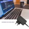 Power adapter QOLTEC 45W 19V for portable devices — replacement adapter 45 W 19 V