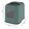 ROTHO White Green - cat litter box