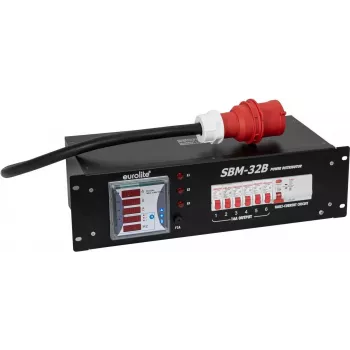 Power distributor EUROLITE SBM-32B 30248401 32A 3-phase