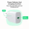 Power adapter Green Cell PowerSource Solo30 30W White — USB-C charger, 30W output