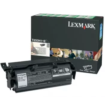 Toner Lexmark T650H11E XL Black 30000 pages