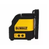 Line level DeWALT DW088CG — green laser, horizontal/vertical, 30 m range, tripod 1/8 inch, battery AA (1 included), 3× support