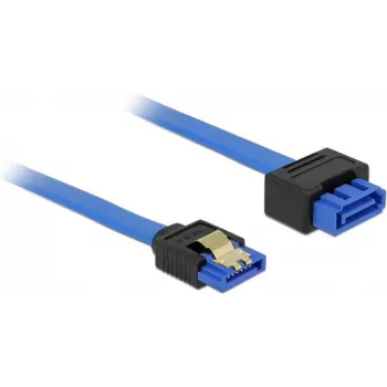 SATA cable DeLOCK 84972 0.3 m SATA 7-pin Black Blue