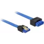 SATA cable DeLOCK 84972 0.3 m SATA 7-pin Black Blue