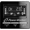 Uninterruptible Power Supply PowerWalker VI 1100 CW FR, Line-Interactive, 1.1 kVA (770 W), LCD, EPO, RS-232