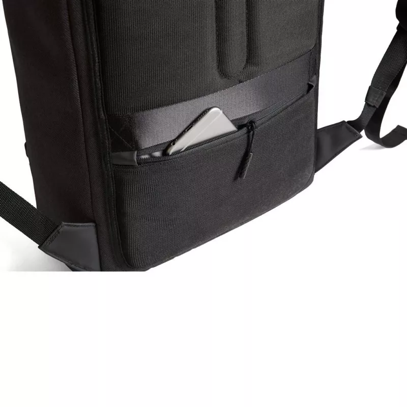 Backpack XDDESIGN Urban Lite Black — 21 L (expandable 27 L), 15.6 inch laptop compartment, water-repellent, trolley strap