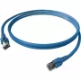 EasyLan FlexBoot patch cable Cat.6A S/FTP blue 1.00m - FTP - SFTP