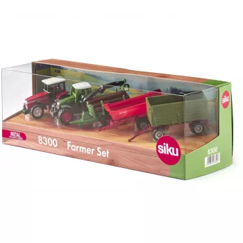 Toy agricultural vehicle set Siku Farmer 8300 — die-cast farm machinery models