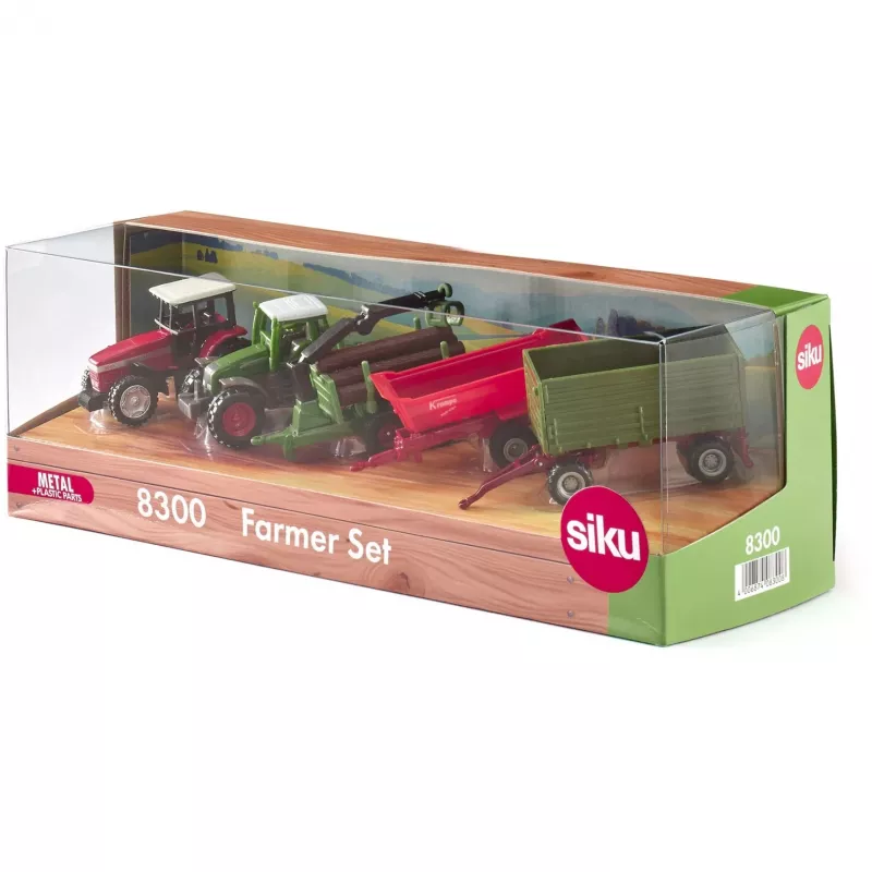 Toy agricultural vehicle set Siku Farmer 8300 — die-cast farm machinery models