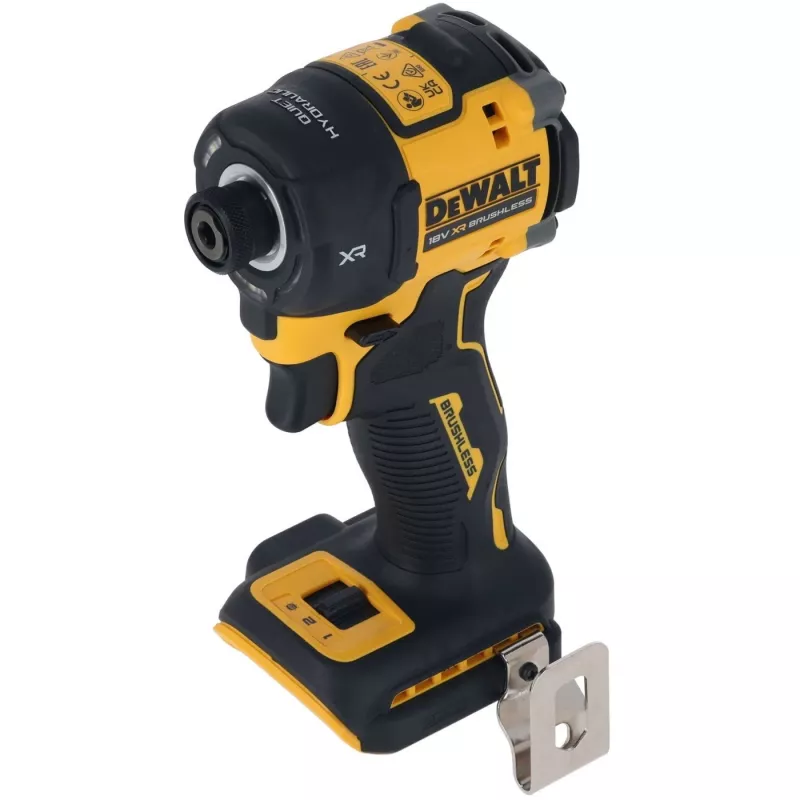 Screw gun DeWalt DCF870NT-XJ, 18V Li-Ion, 56 N·m, 1/4 inch chuck, pistol handle, 100 mm length