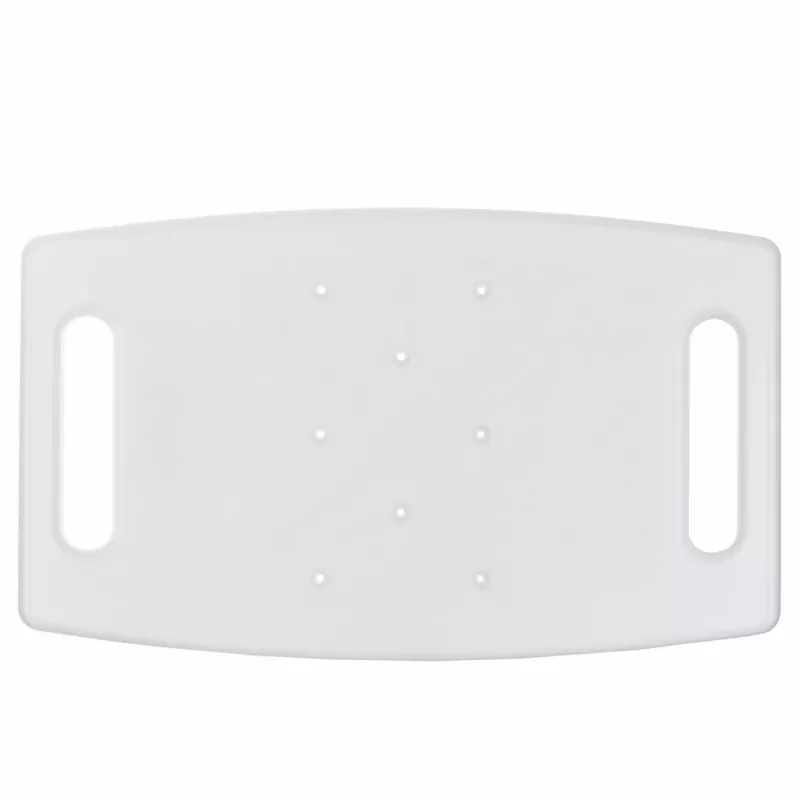 Rectangular adjustable shower stool