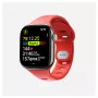 Band Nomad Tempo — Red rubber, 18 mm width, fits wrists 135–175 mm