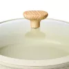 Shallow pot D28cm 4.1L/beige
