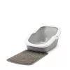 Open litter box Savic Aseo Grey White 560×390×275 mm for cats, plastic, 2 kg