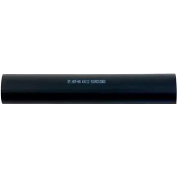 3M TE100048624 - Heat-Shrink Tubing - Black - Polyolefin - 100 cm - 4,3 cm - 1,2 cm (7000099379)