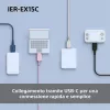 Sony IER-EX15C Headset Wired In-ear Calls/Music USB Type-C Blue