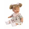 Doll Llorens Joelle, 38 cm crying doll with realistic features and soft body