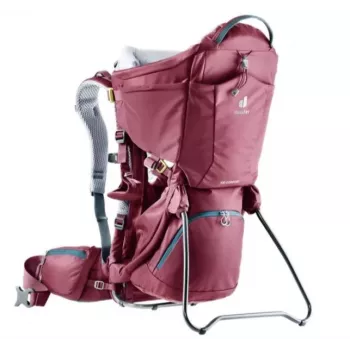 Deuter Kid Comfort Baby carrier backpack Polyamide Red