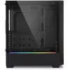 Sharkoon RGB FLOW Midi Tower ATX without Power Supply USB/Audio