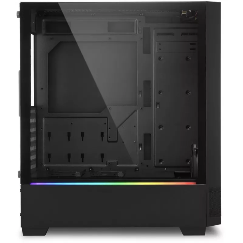 Sharkoon RGB FLOW Midi Tower ATX without Power Supply USB/Audio