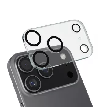 Camera and lens glass Crong CRGLSIP1763P for iPhone 17 Pro — protective glass for camera module