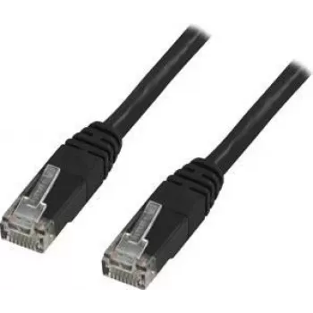 Networking cable Deltaco UTP Cat6 RJ-45 RJ-45 2 m Black