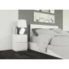 MALWA M2 WHITE BEDSIDE TABLE