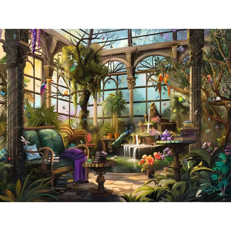 Jigsaw puzzle Ravensburger The Green House 1500 pieces