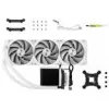 TRYX PANORAMA 360 AiO Liquid Cooler, white