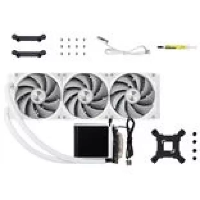 TRYX PANORAMA 360 AiO Liquid Cooler, white