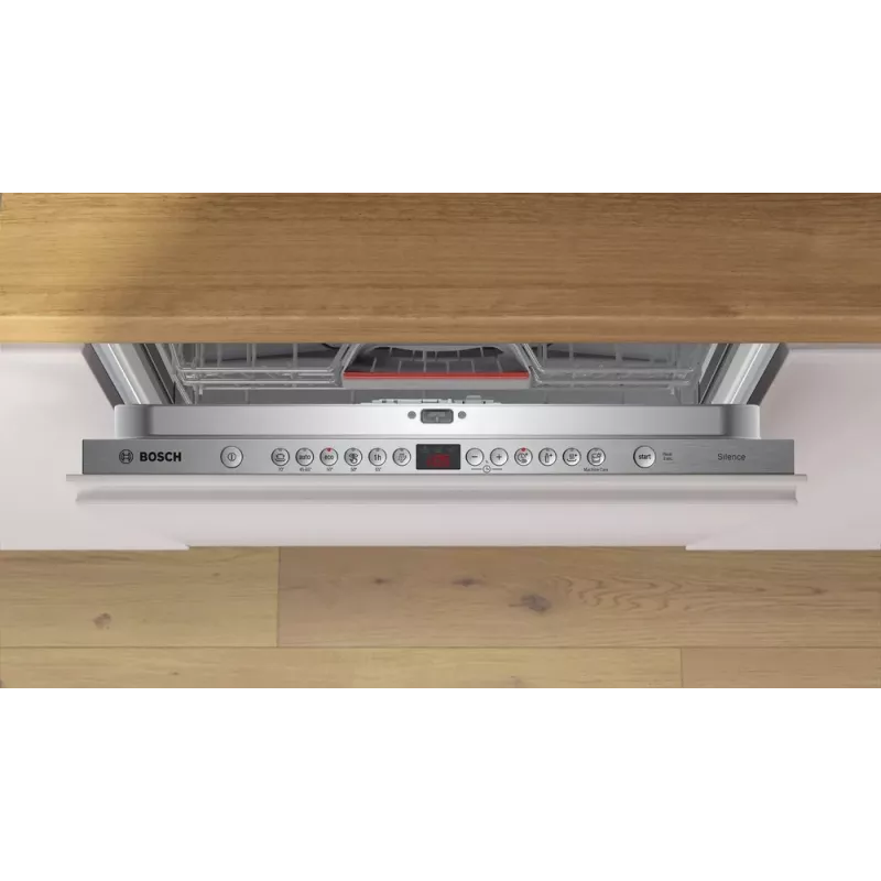 Bosch Dishwasher | SMV46KX12E | Built-in | Width 60 cm | Number of place settings 13 | Number of programs 6 | Energy efficiency class E | AquaStop function | White