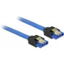 SATA Cable DeLOCK 84978 0.3m SATA 7-pin Black Blue