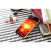 Protective phone case iKins for Apple iPhone 8 / 7 — Sunset Black