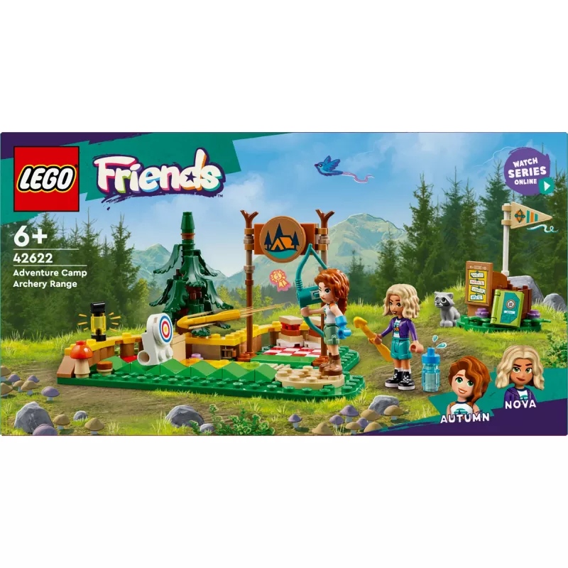 Construction toy LEGO Friends Archery Adventure Camp 42622 — 157 pieces, 2 minifigures, age 6+