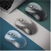 Wireless mouse YENKEE YMS2010BE dual-mode ergonomic, 2.4 GHz USB receiver + Bluetooth 5.1, 4-level DPI 1000–3200, 6 buttons