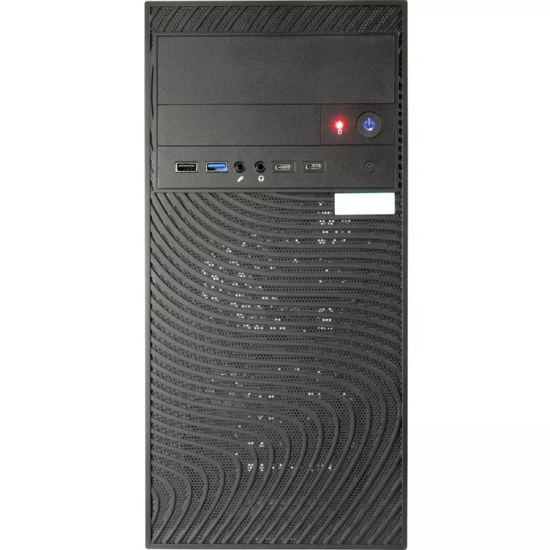 Computer case Inter-Tech Case Micro IT-6516 Ripple black