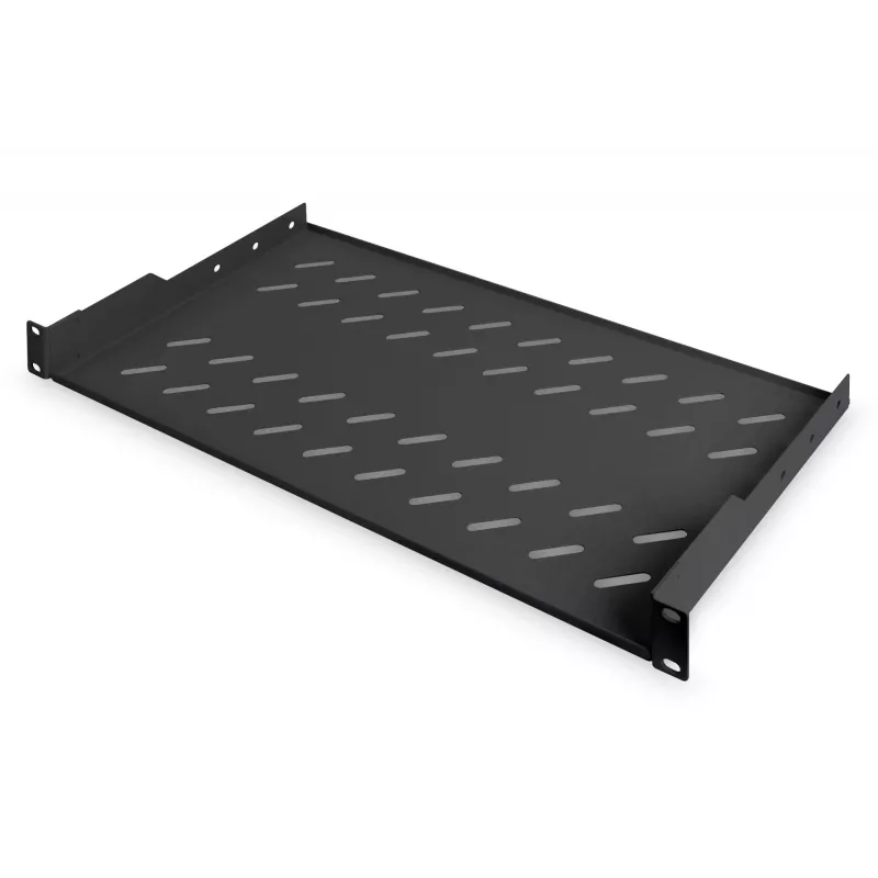 Shelf Digitus DN-19 TRAY-1-SW for fixed installation in 19 inch cabinets