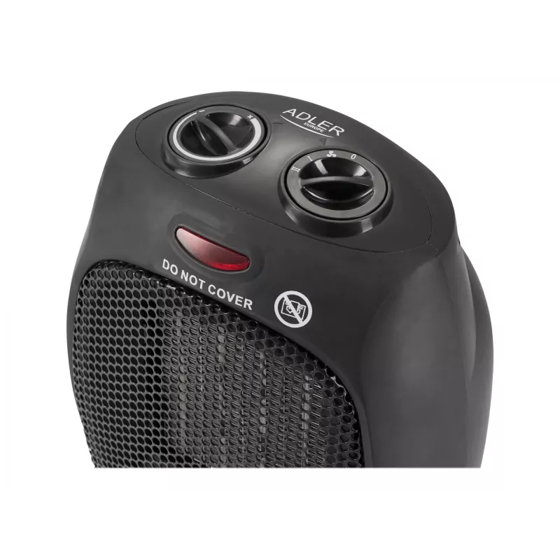 Adler AD 7702 Fan electric space heater Indoor Stainless steel 1500 W