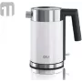 Electric kettle Graef 1 L 2200 W Stainless steel White