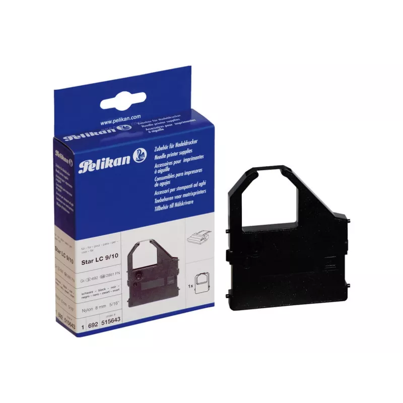 Pelikan Black - Ribbon - for Star LC 10, 100+, 10CL, 10II, 20
