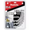 Circular Saw Blade-Set MAKFORCE B-33906, Ø 190mm, 12Z / 24Z (3-piece, Bore 30mm)