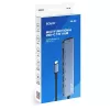 USB Type-C hub SAVIO AK-82 with HDMI, MicroSD, USB 3.2 Gen1, PD passthrough, 4K@30Hz, 5000 Mbit/s, black