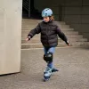 Inline skates HUDORA Leon 2.0, adjustable size 29–32, blue/grey