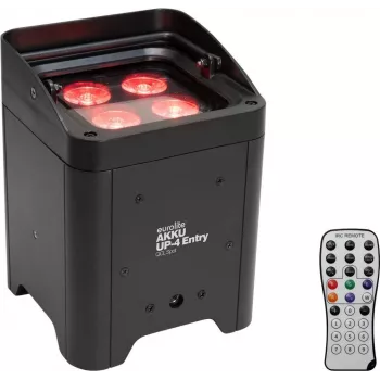 Spotlight EUROLITE AKKU UP-4 Entry QCL 41700575 Battery Powered RGBW